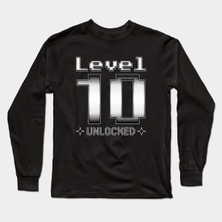 Level 10 Unlocked Long Sleeve T-Shirt